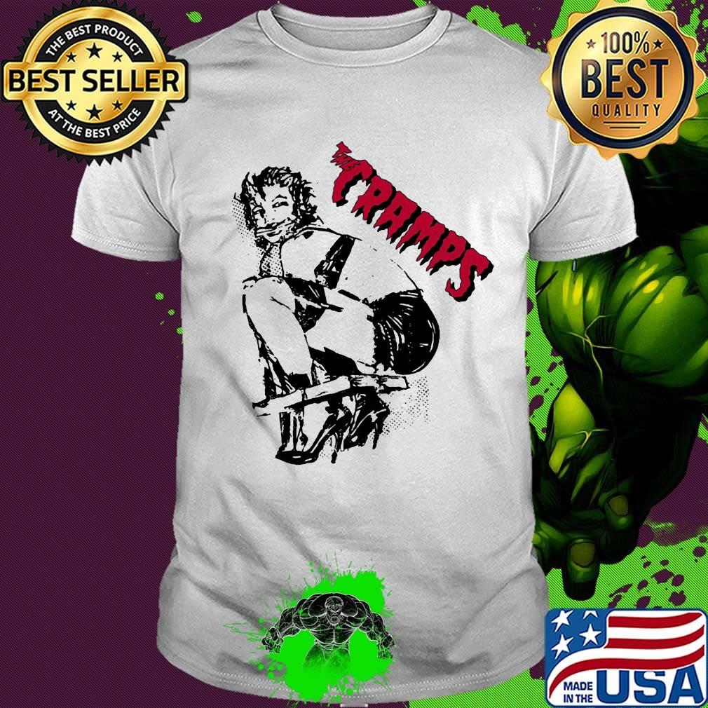 The cramps gravest hits lady shirt