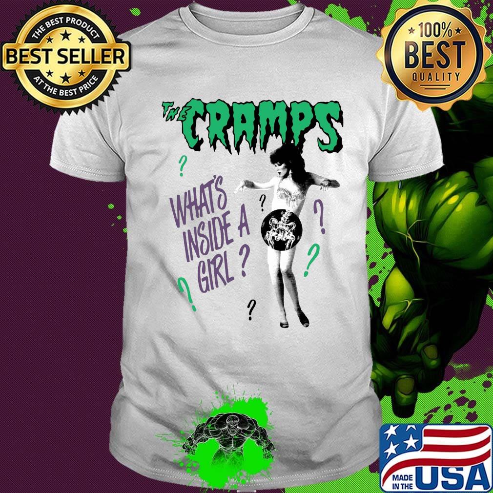 The cramps what's inside a girl shirt