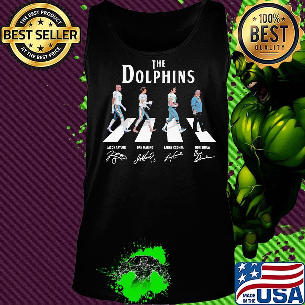The dolphins football team abbey road signatures s Tank top The dolphins football team abbey road signatures s Tank top