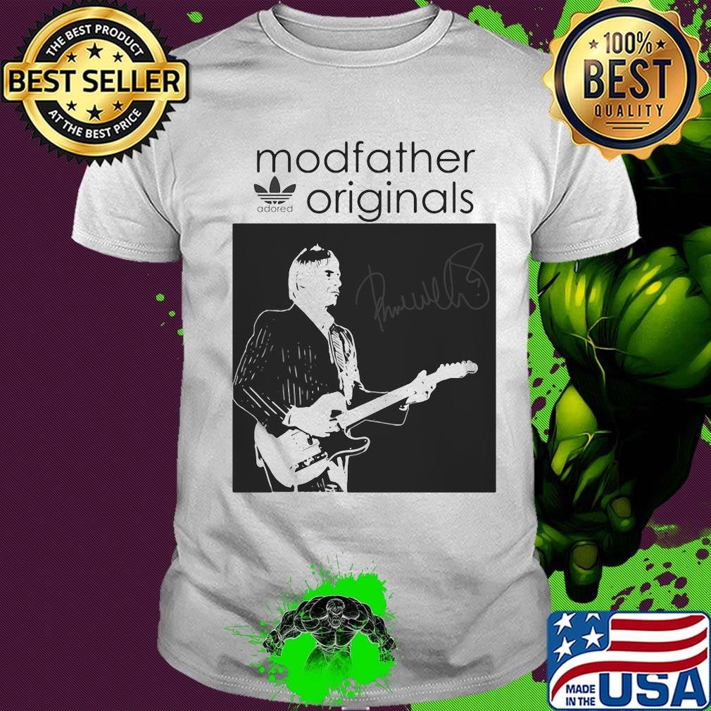The jam band paul weller modfather originals signature shirt