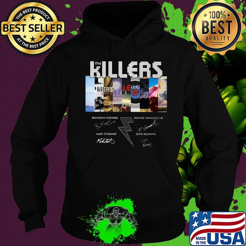 The killers band members signatures s Hoodie The killers band members signatures s Hoodie
