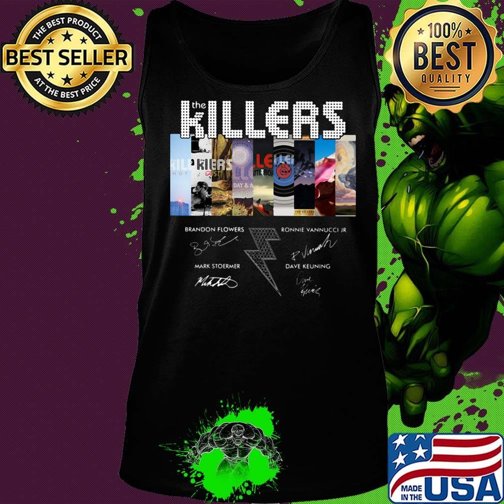 The killers band members signatures s Tank top The killers band members signatures s Tank top