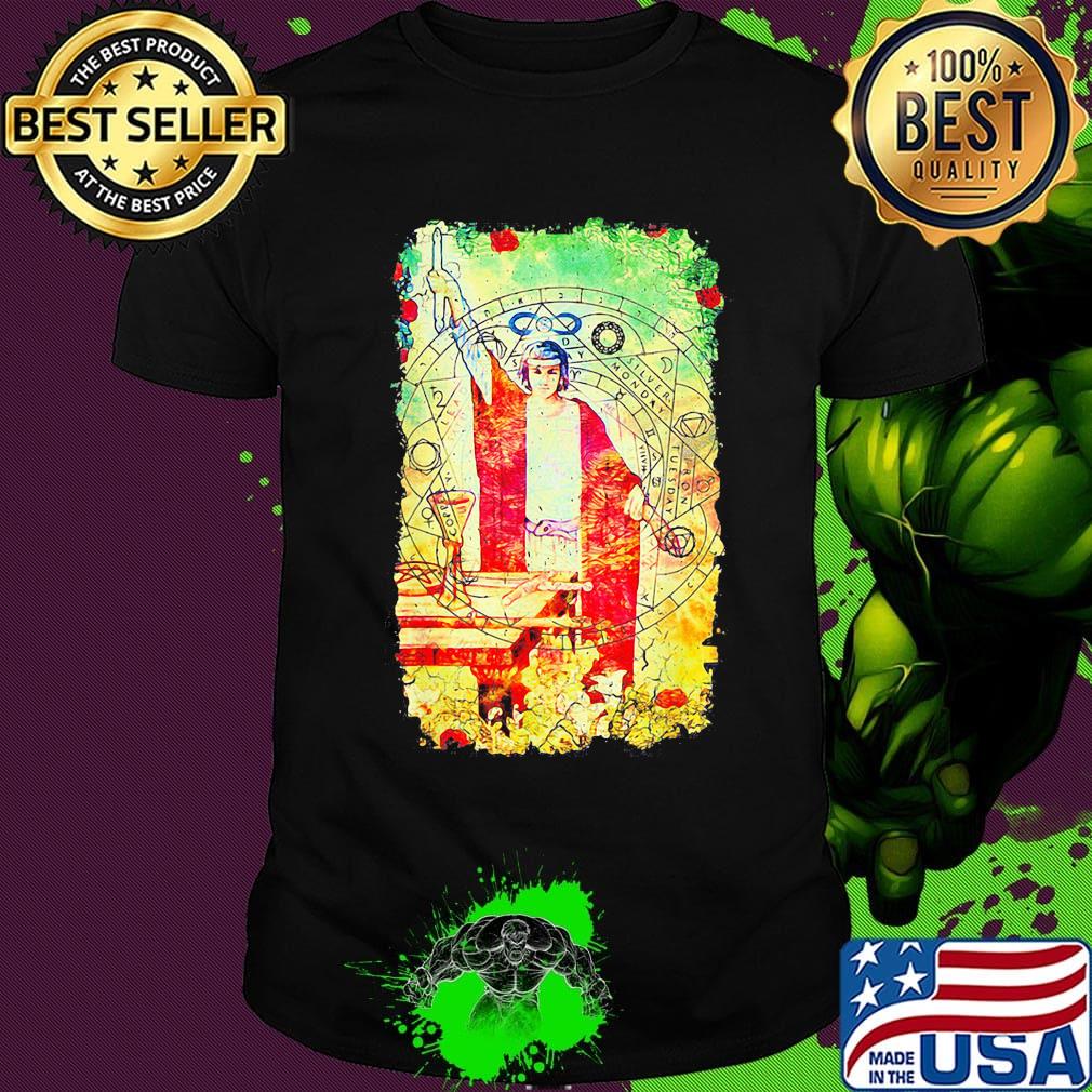 The magician ancient tarot card occult magic shirt