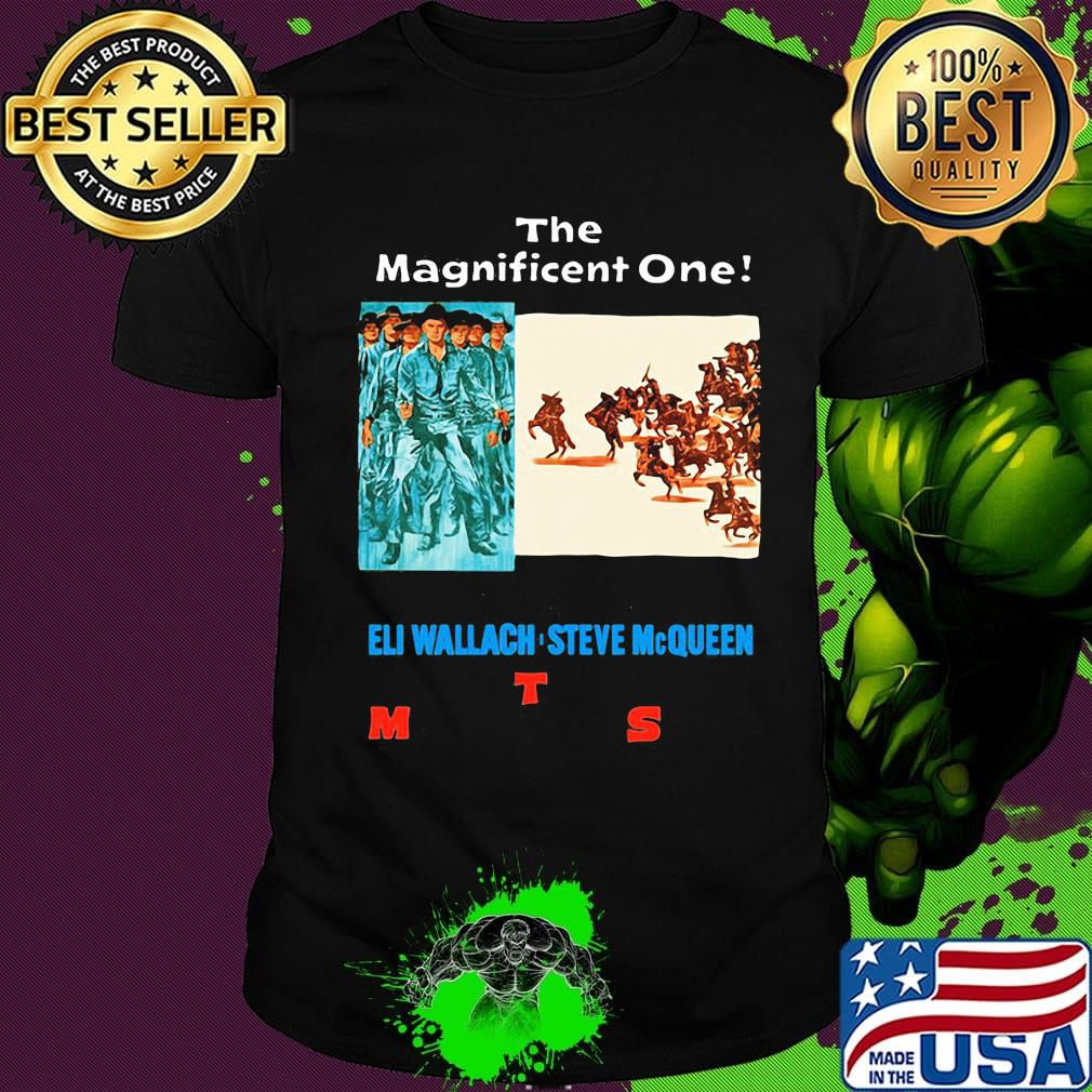 The Magnificent one eli wallach steve Mc queen shirt