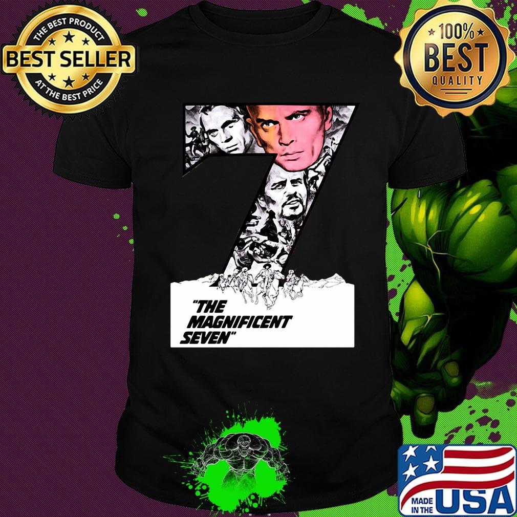 The Magnificent seven 7 character shirt