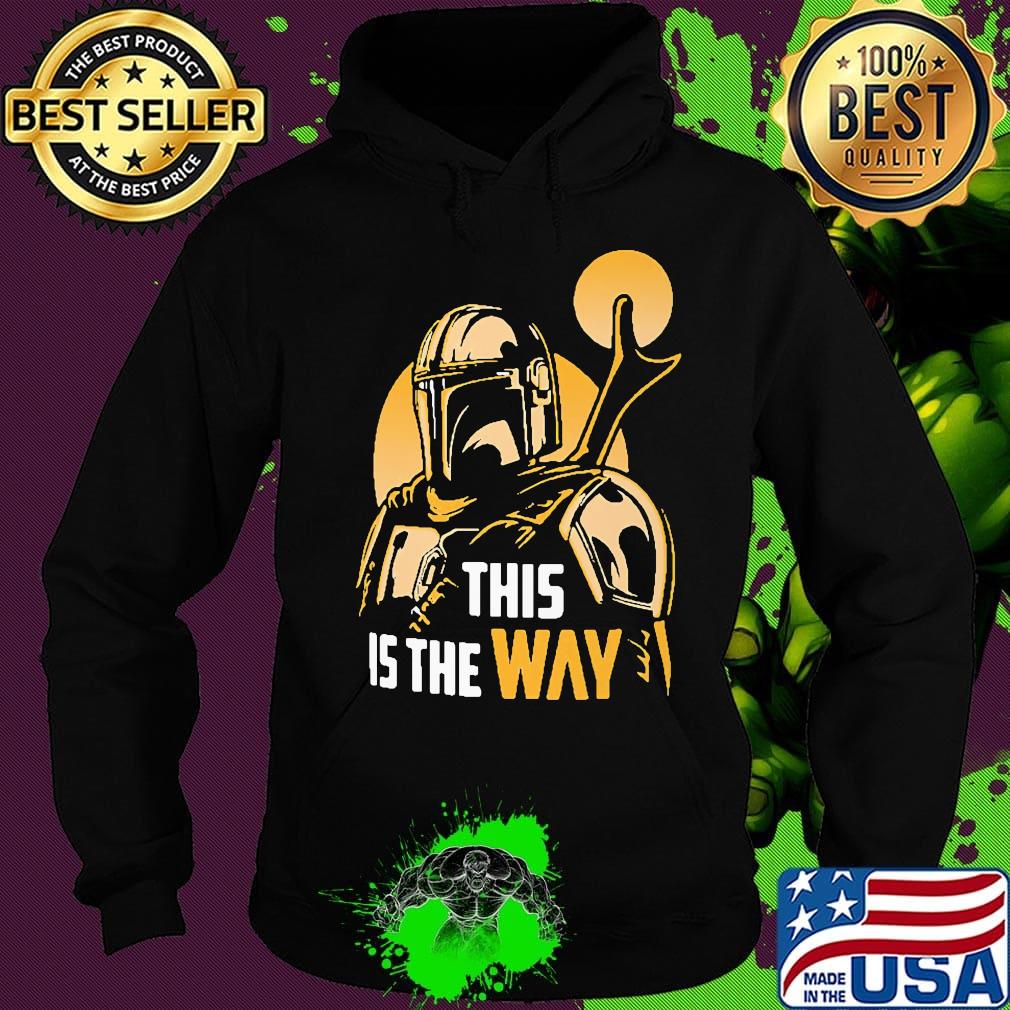 The Mandalorian This is the way shỉt Hoodie The Mandalorian This is the way shỉt Hoodie