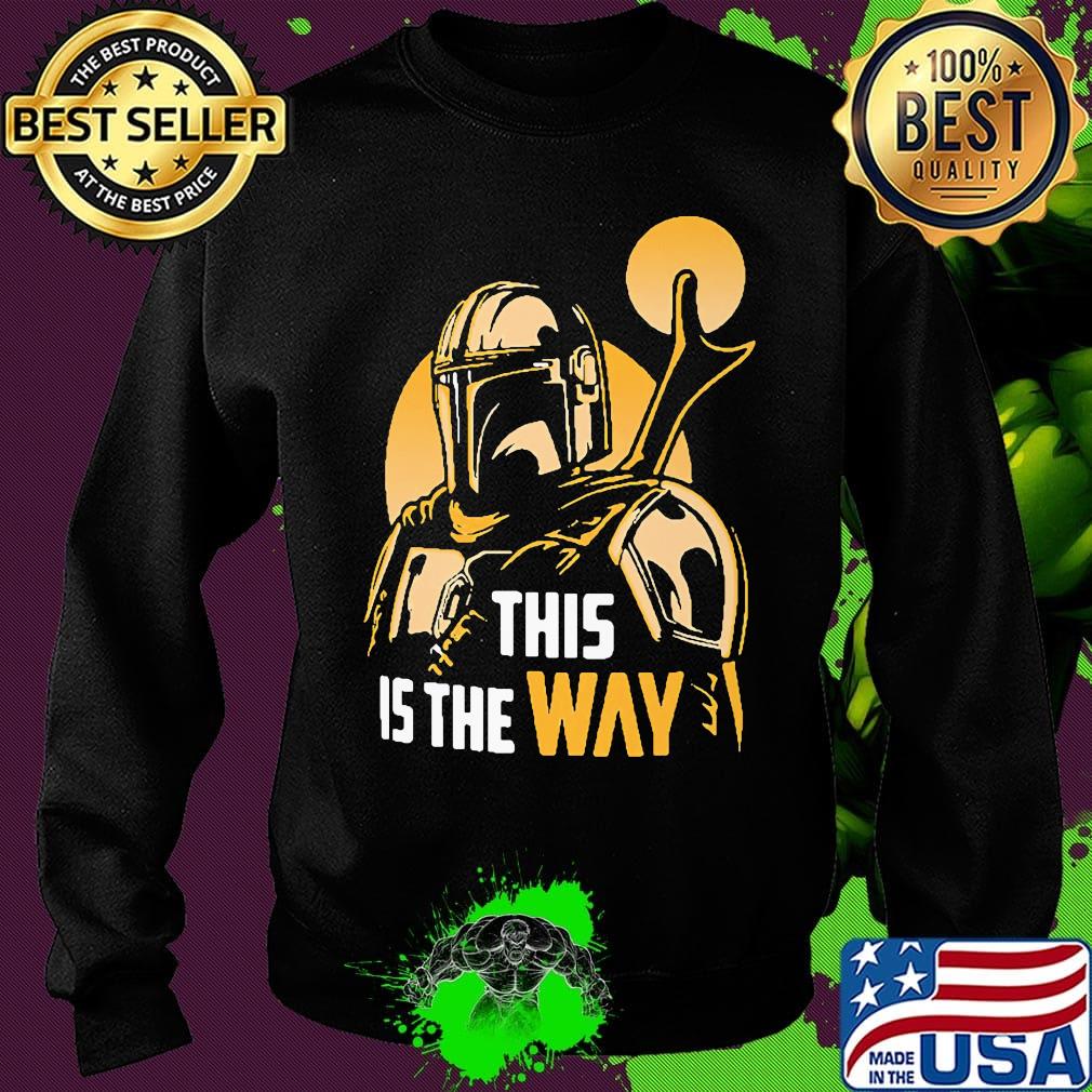 The Mandalorian This is the way shỉt Sweater The Mandalorian This is the way shỉt Sweater