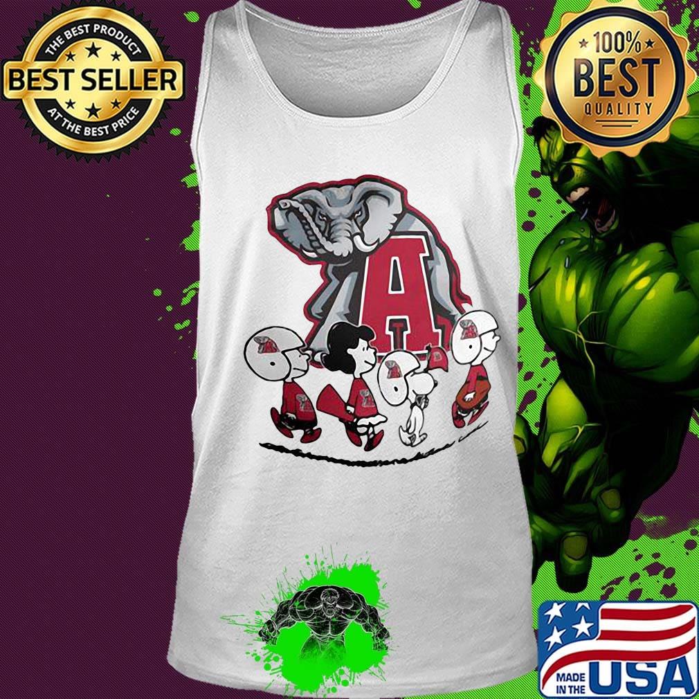 The peanuts alabama crimson tide football team s Tank top The peanuts alabama crimson tide football team s Tank top