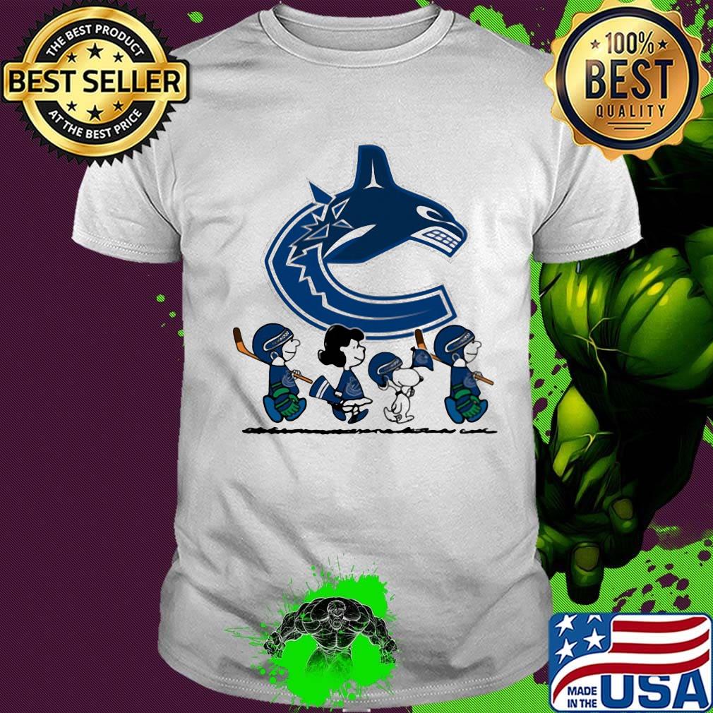 The peanuts british columbia hockey team shirt The peanuts british columbia hockey team shirt