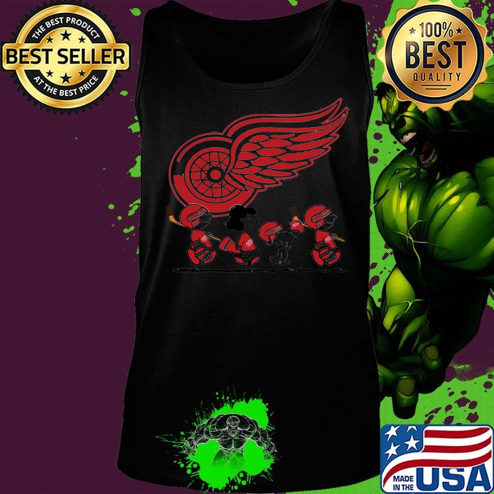 The peanuts detroit red wings hockey logo s Tank top The peanuts detroit red wings hockey logo s Tank top
