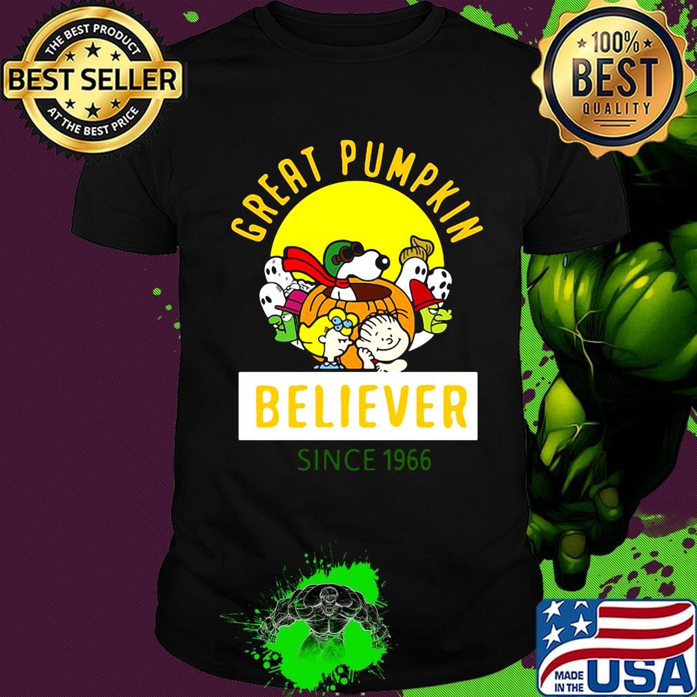 The peanuts great pumpkin believer shirt The peanuts great pumpkin believer shirt