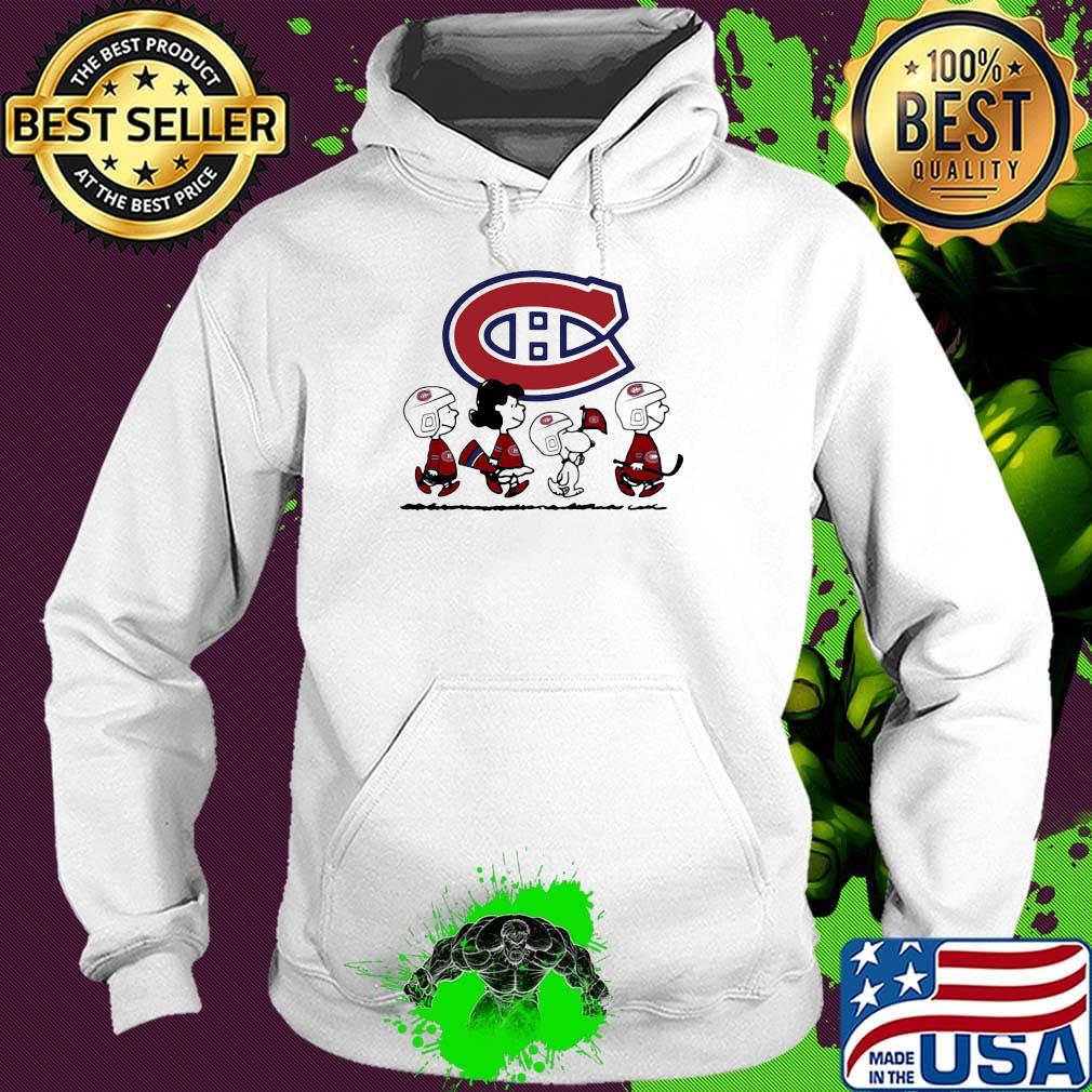 The peanuts montreal canadiens hockey s Hoodie The peanuts montreal canadiens hockey s Hoodie