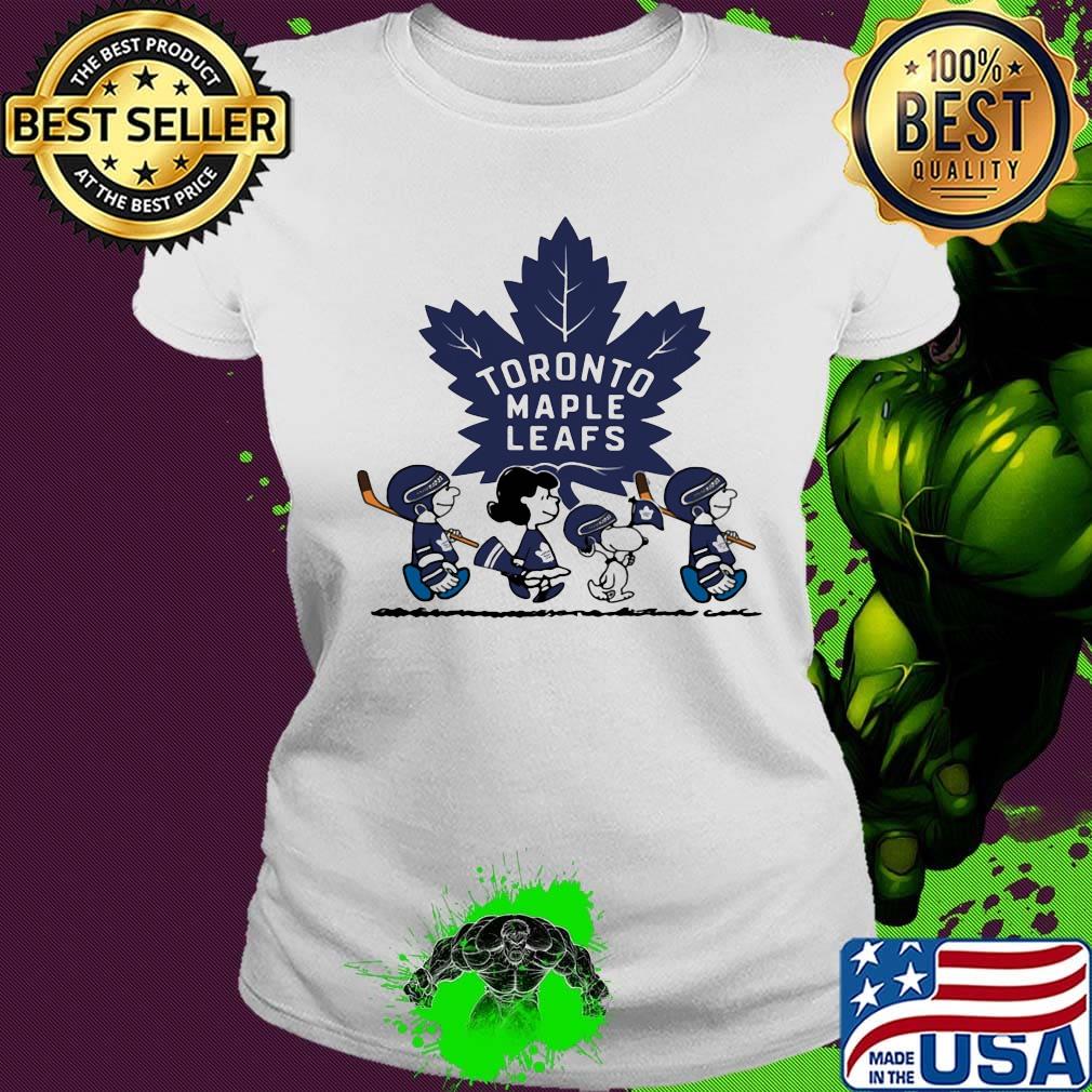 The peanuts toronto maple leafs hockey logo s Ladies tee The peanuts toronto maple leafs hockey logo s Ladies tee