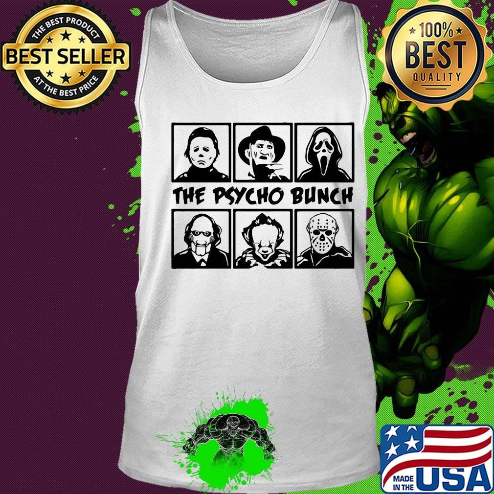 The Psycho bunch character horror movies s Tank top The Psycho bunch character horror movies s Tank top