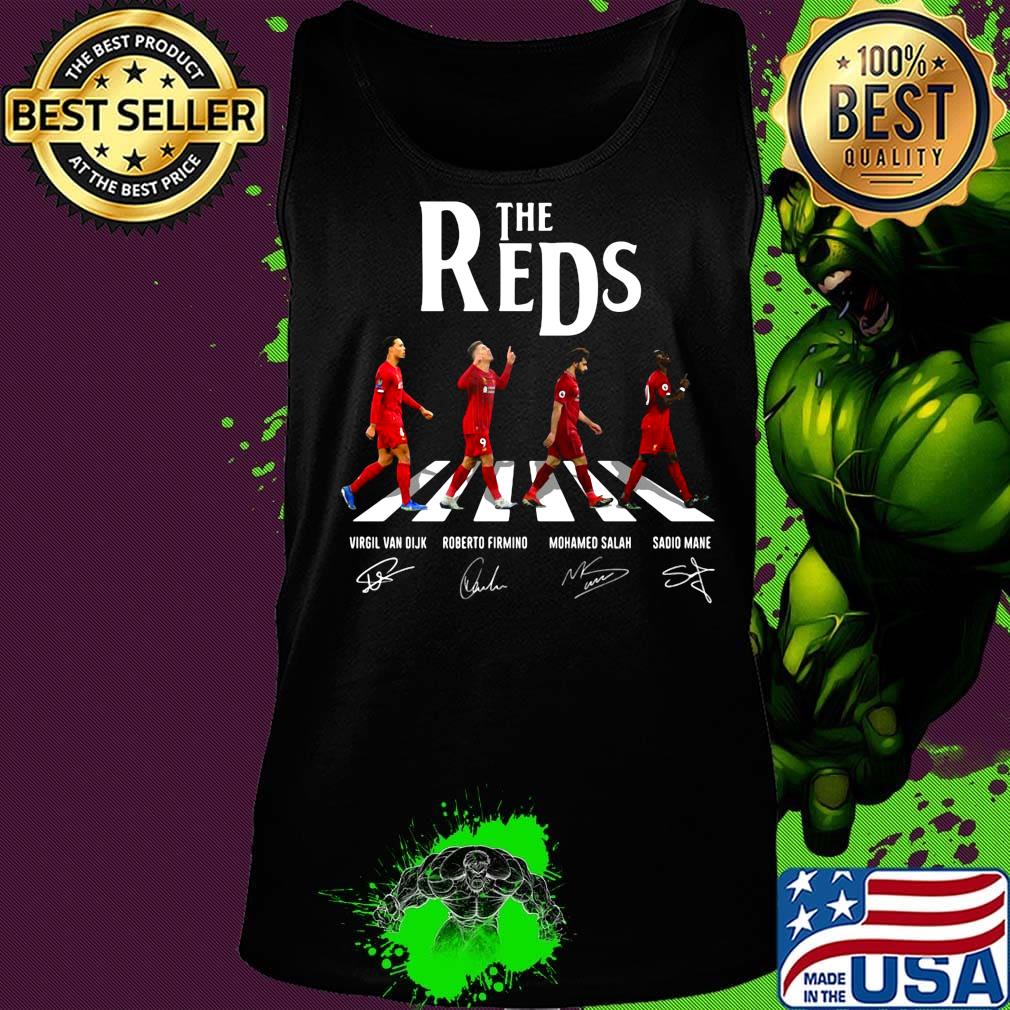 The reds liverpool fc abbey road signatures s Tank top The reds liverpool fc abbey road signatures s Tank top