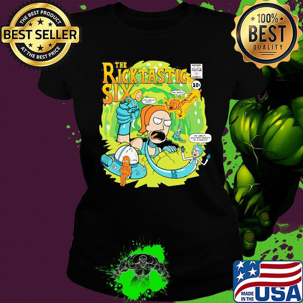 The ricktastic six characters s Ladies tee The ricktastic six characters s Ladies tee