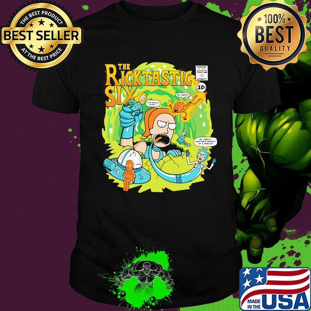 The ricktastic six characters shirt The ricktastic six characters shirt