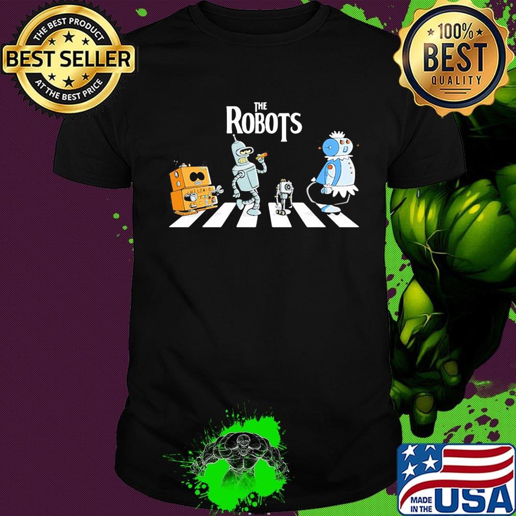 The robots abbey road shirt The robots abbey road shirt