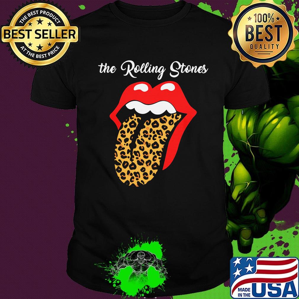 The rolling stones leopard shirt