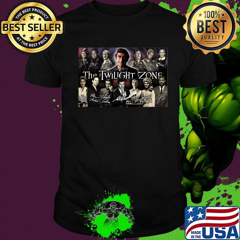 The twilight zone 2002 film characters signatures shirt