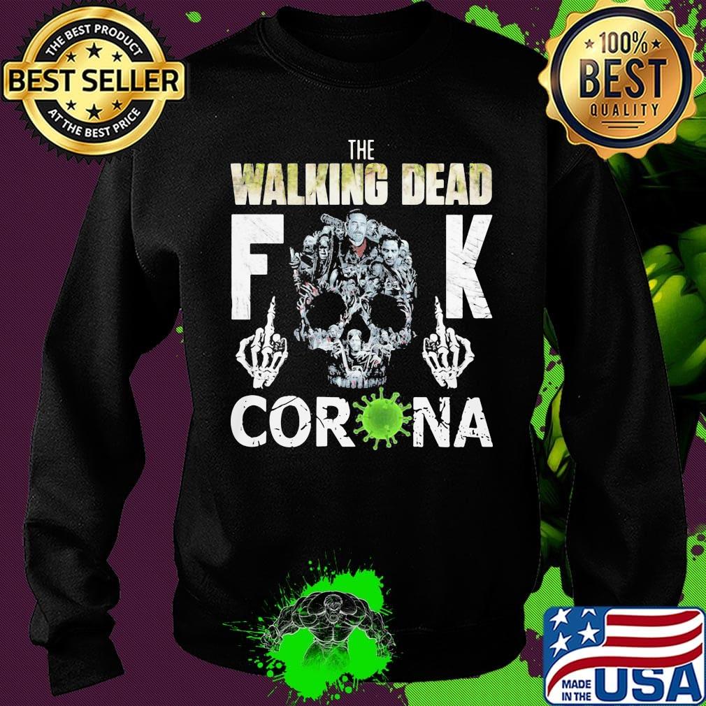 The walking dead fuck coronavirus s Sweater The walking dead fuck coronavirus s Sweater