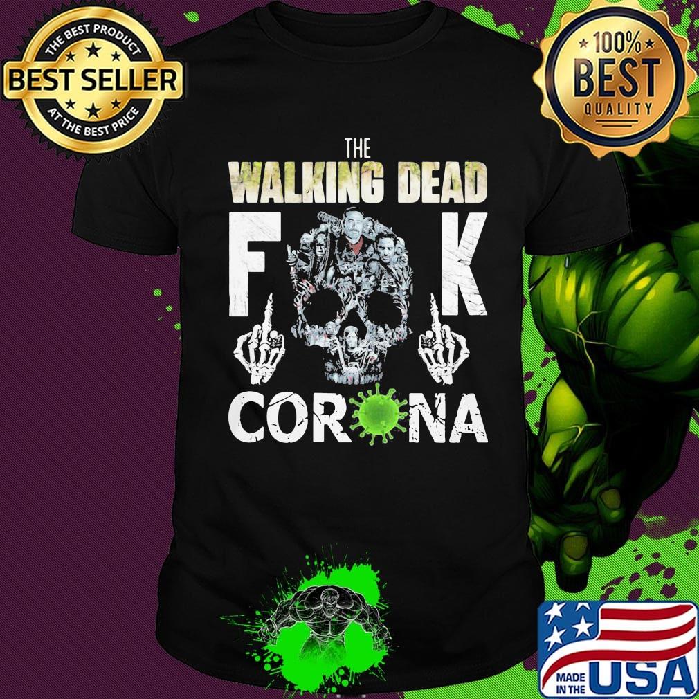 The walking dead fuck coronavirus shirt The walking dead fuck coronavirus shirt