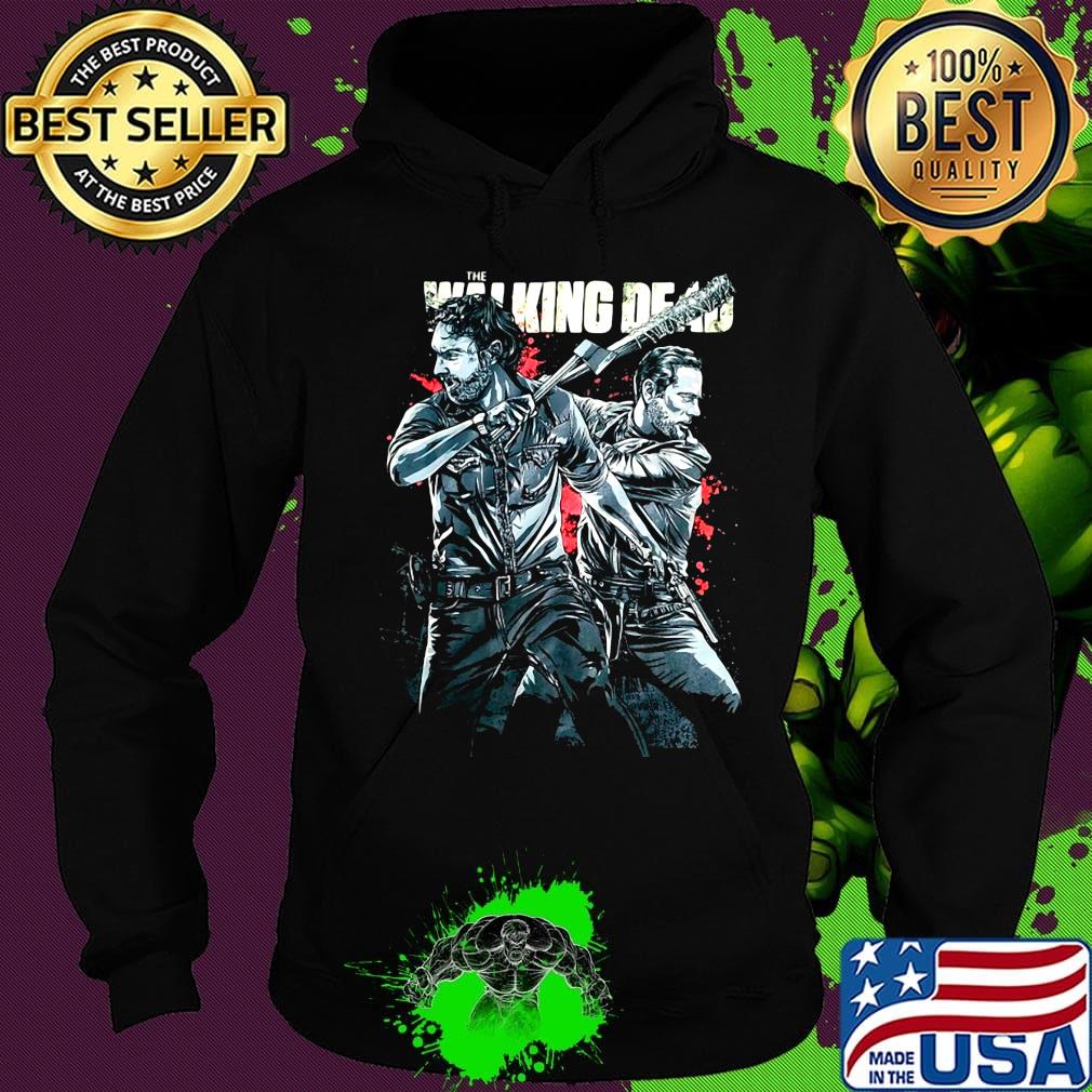 The Walking dead rick grimes and negan s Hoodie The Walking dead rick grimes and negan s Hoodie