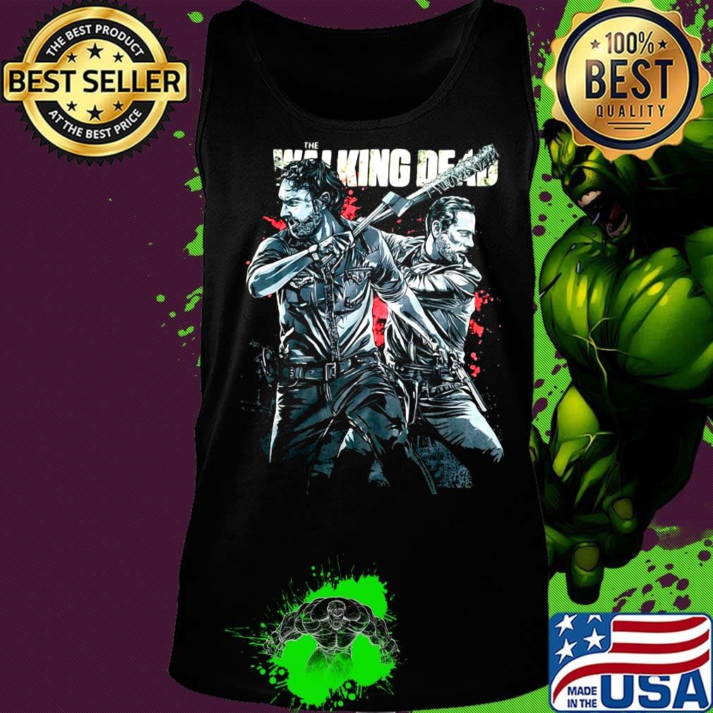 The Walking dead rick grimes and negan s Tank top The Walking dead rick grimes and negan s Tank top