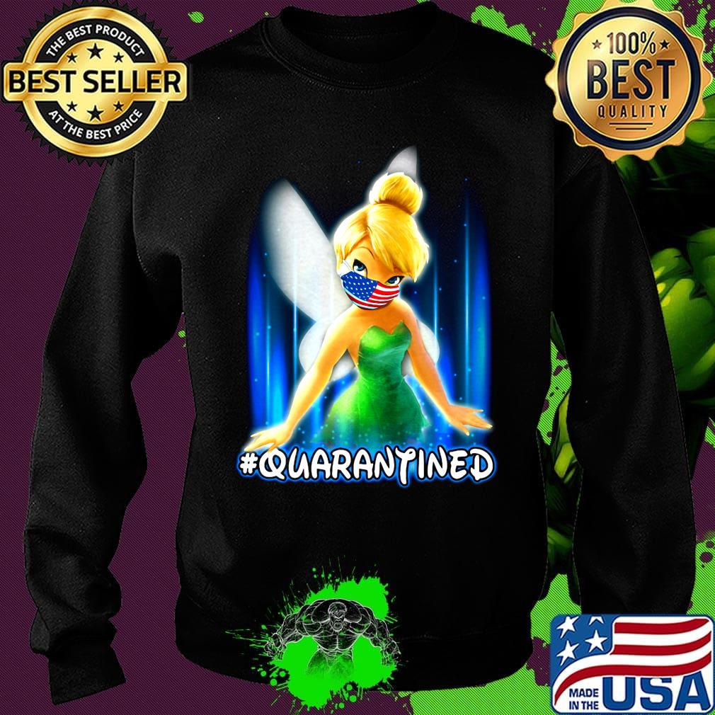 Tinkerbell mask american flag independence day quarantined s Sweater Tinkerbell mask american flag independence day quarantined s Sweater