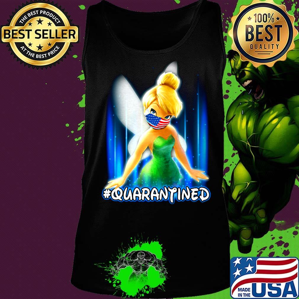 Tinkerbell mask american flag independence day quarantined s Tank top Tinkerbell mask american flag independence day quarantined s Tank top