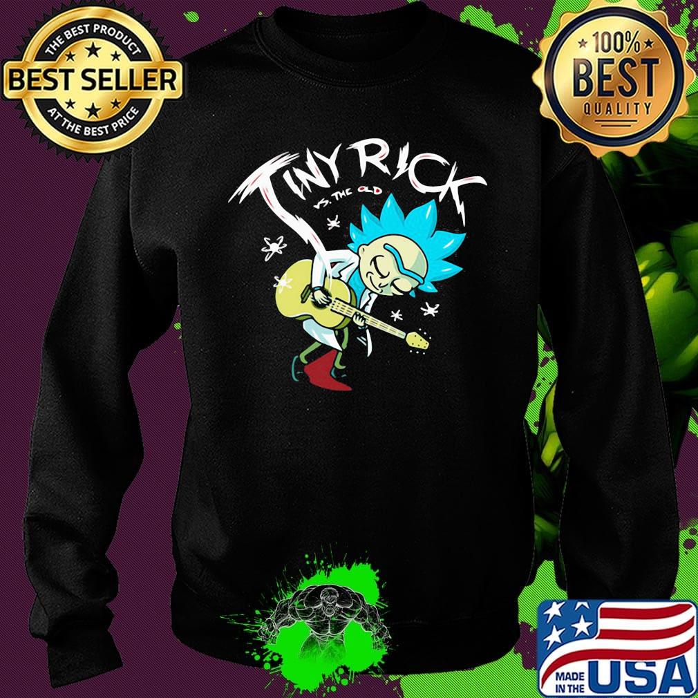 Tiny rick vs the old playing guitar s Sweater Tiny rick vs the old playing guitar s Sweater