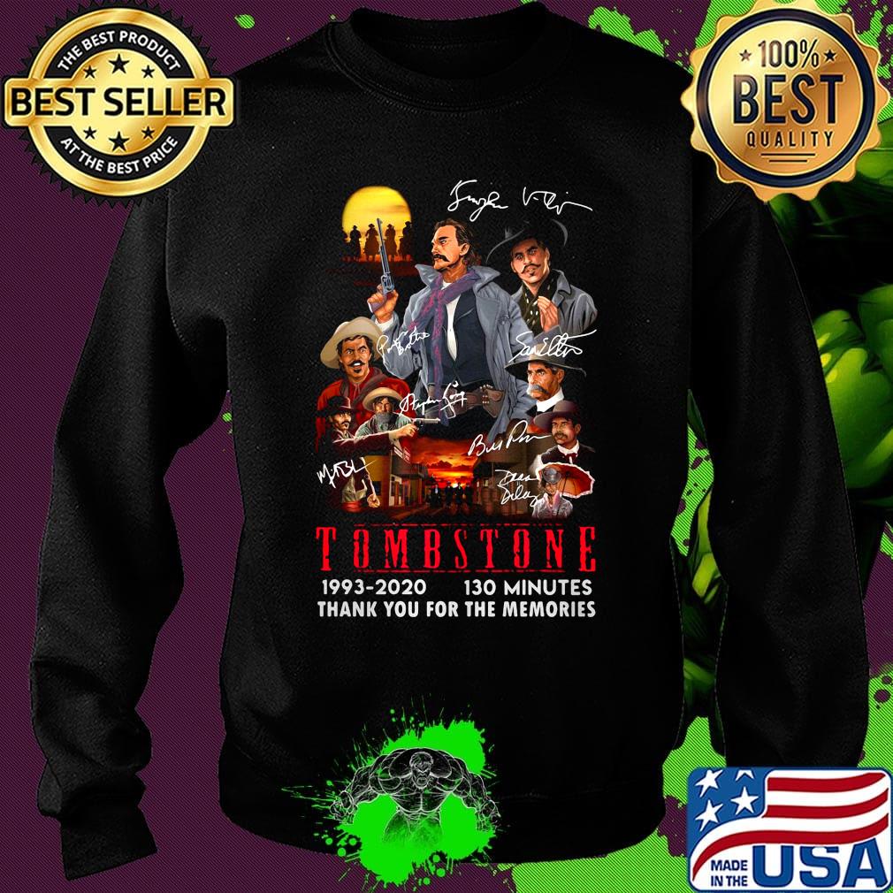 Tombstone 1993 2020 130 minutes thank you for the memories s Sweater Tombstone 1993 2020 130 minutes thank you for the memories s Sweater