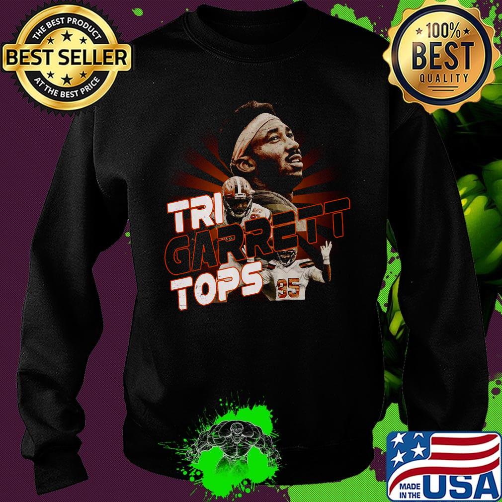 Tri garrett tops 95 cleveland browns football s Sweater Tri garrett tops 95 cleveland browns football s Sweater