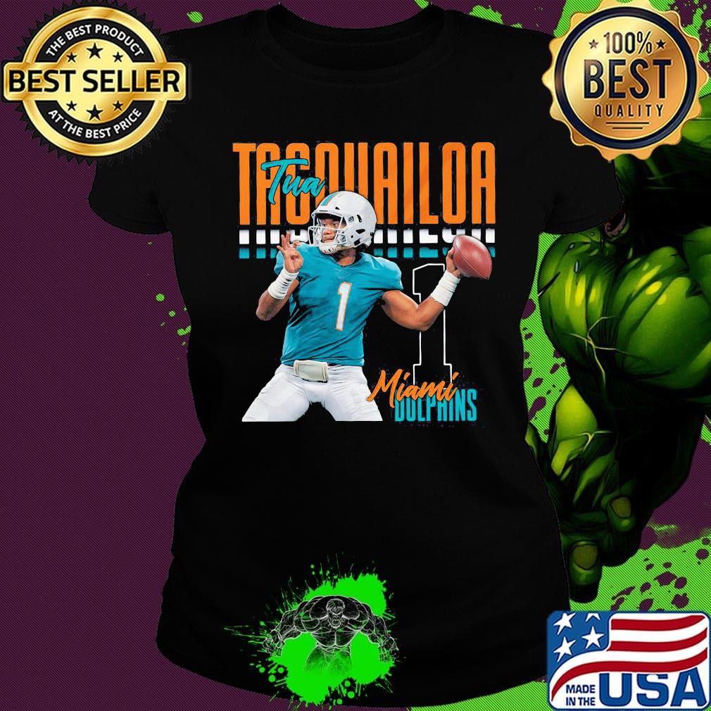 Tua tagovailoa 1 miami dolphins football player s Ladies tee Tua tagovailoa 1 miami dolphins football player s Ladies tee