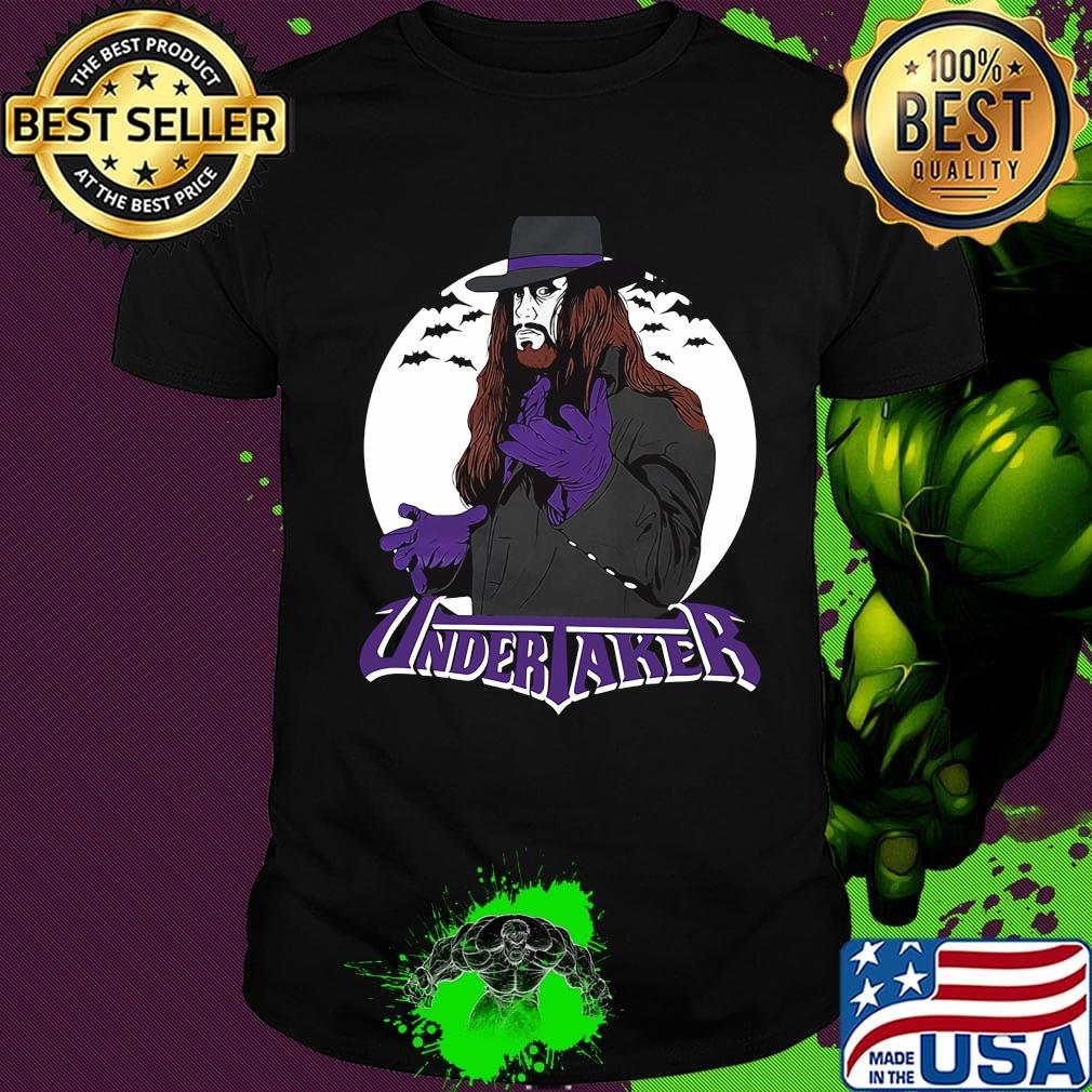 Undertaker undertaker rob schamberger professional wrestler moon bat shirt