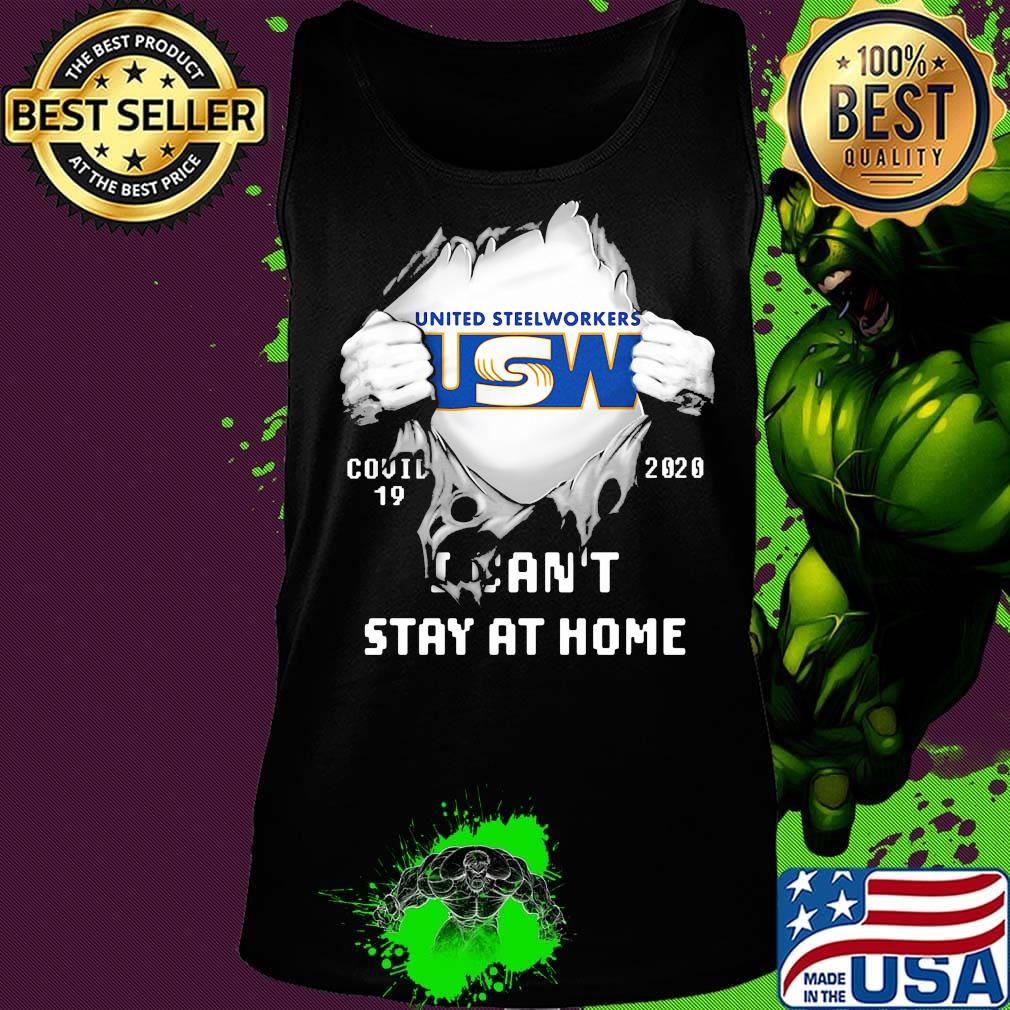 United Steelworkers USW I can't stay at home Covid-19 2020 superman s Tank top United Steelworkers USW I can't stay at home Covid-19 2020 superman s Tank top