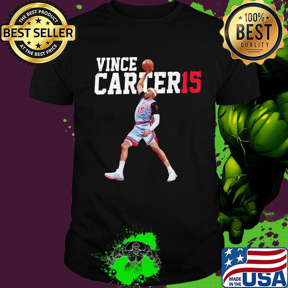 Vince carter 15 basketball player shirt