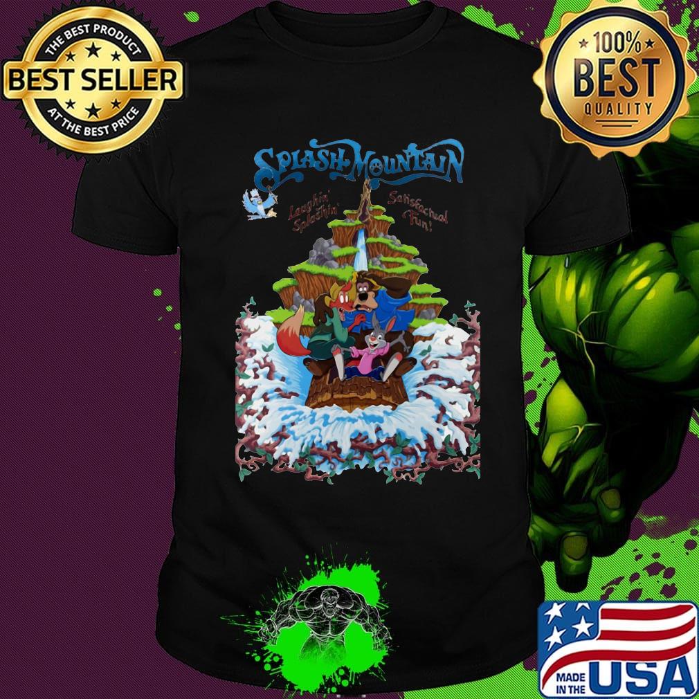 Walt disney world magic kingdom splash mountain shirt