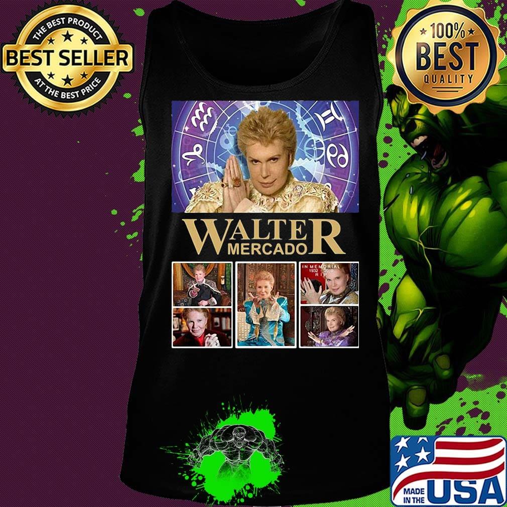 Walter mercado in memorial 1932 2019 rip s Tank top Walter mercado in memorial 1932 2019 rip s Tank top