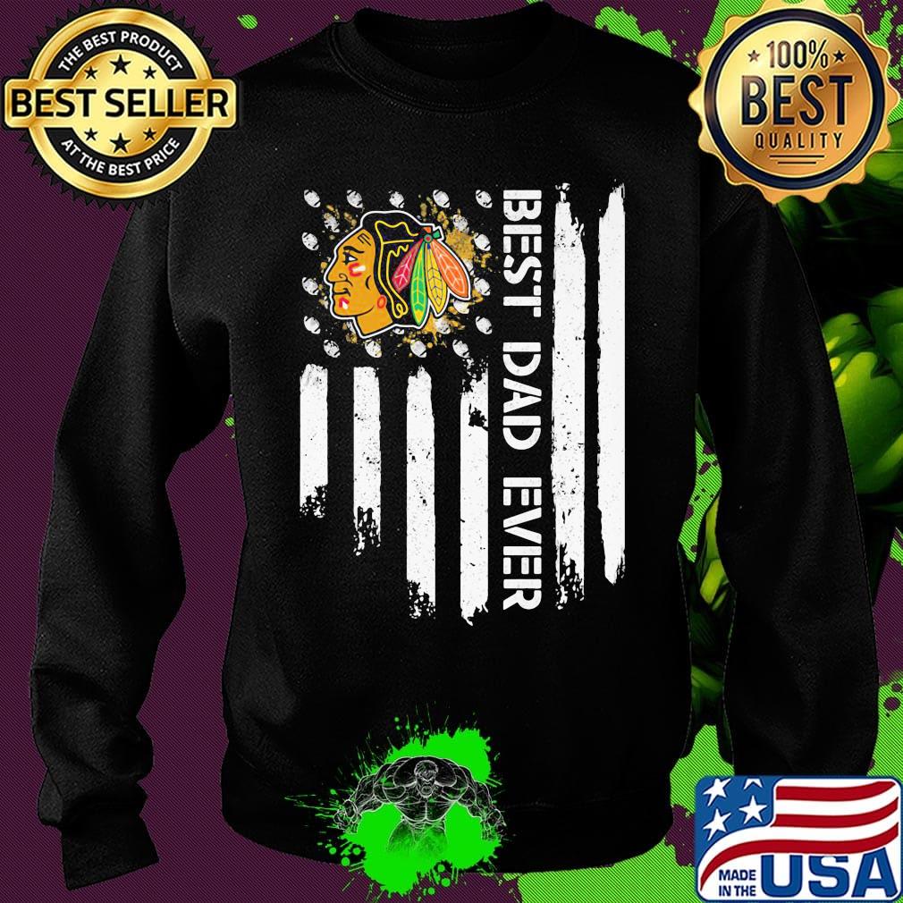 Washington blackhawks best dad ever american flag independence day s Sweater Washington blackhawks best dad ever american flag independence day s Sweater