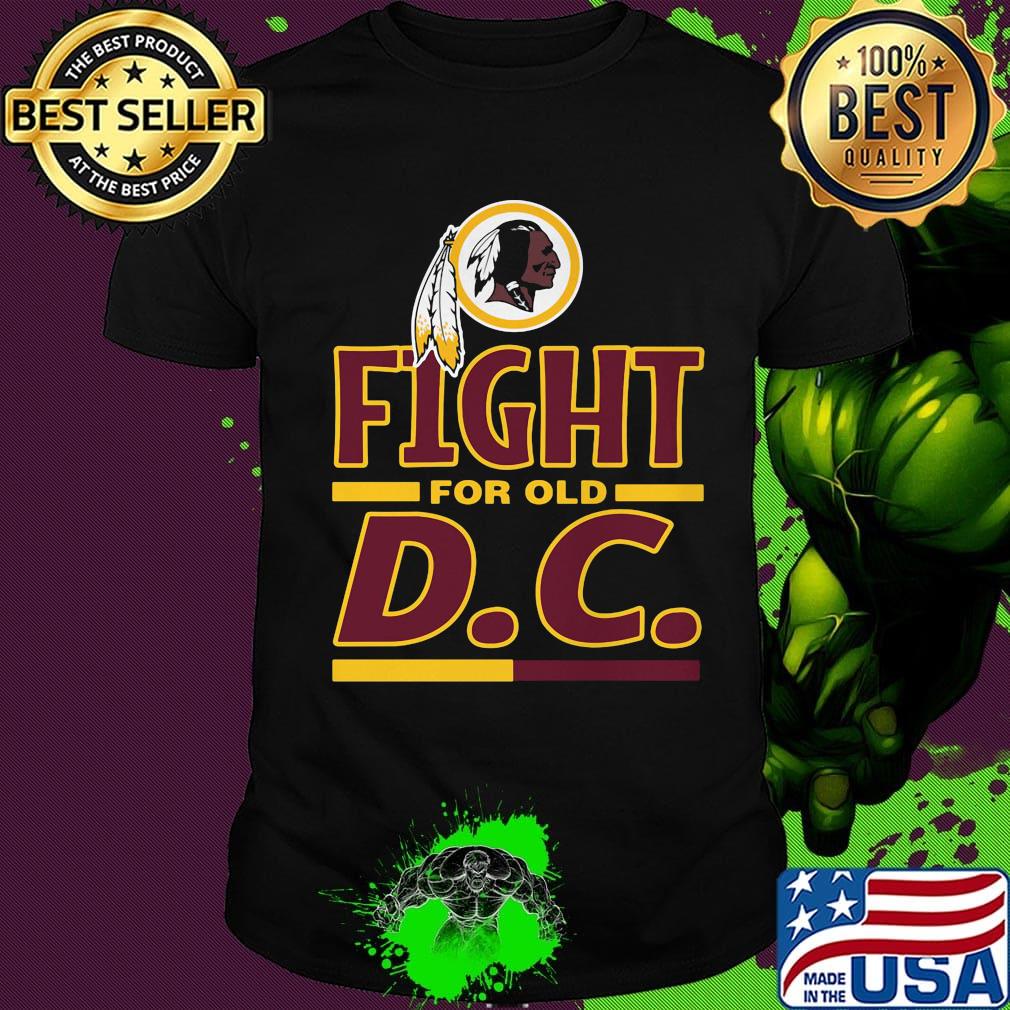 Washington redskins logo fight for old dc shirt