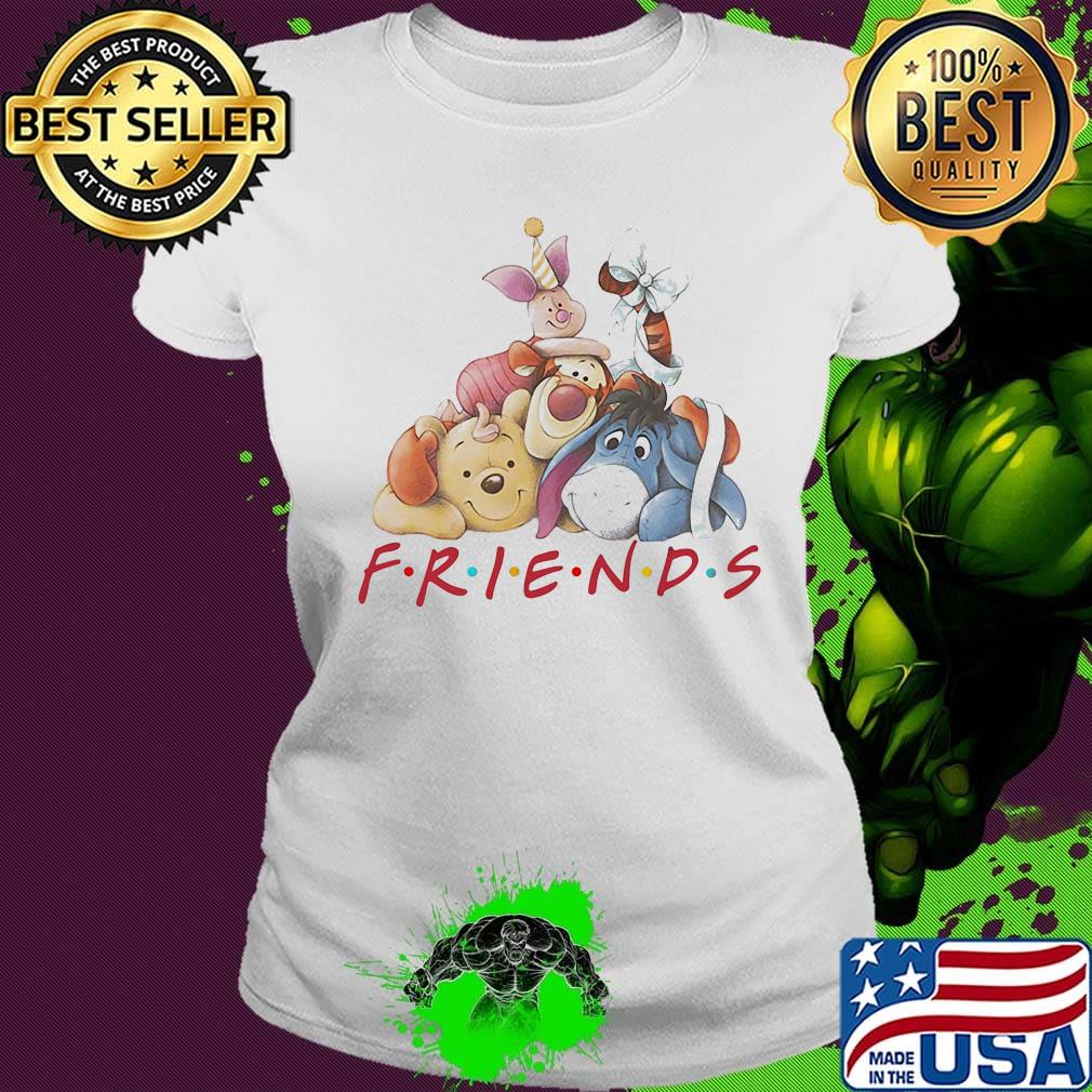 Winnie the pooh cartoon characters friends s Ladies tee Winnie the pooh cartoon characters friends s Ladies tee