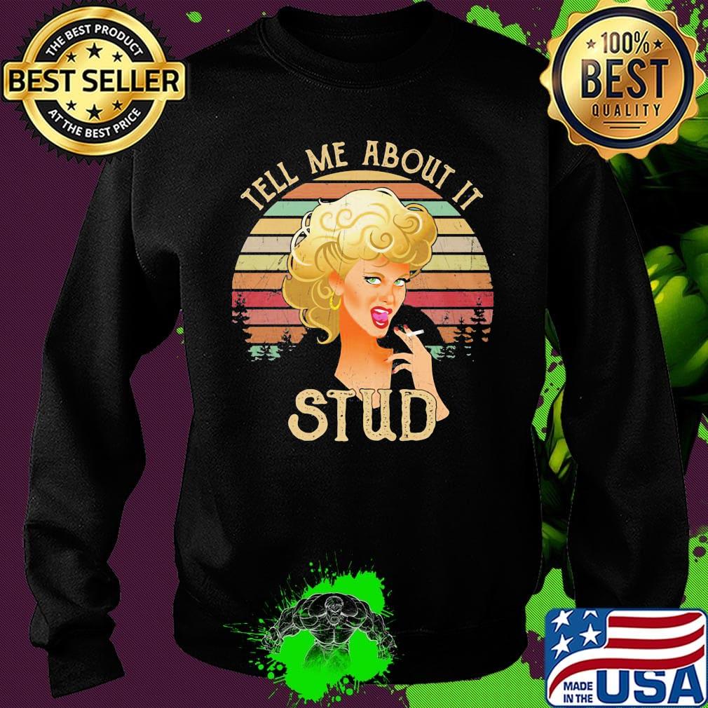 Woman smoking tell me about it stud vintage retro s Sweater Woman smoking tell me about it stud vintage retro s Sweater