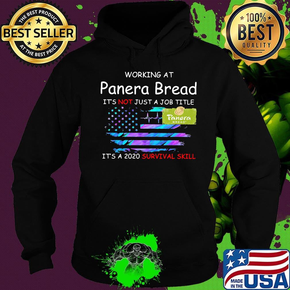 Working at panera bread in the box it's not just a job title it's a 2020 survival skill american flag independence day s Hoodie Working at panera bread in the box it's not just a job title it's a 2020 survival skill american flag independence day s Hoodie
