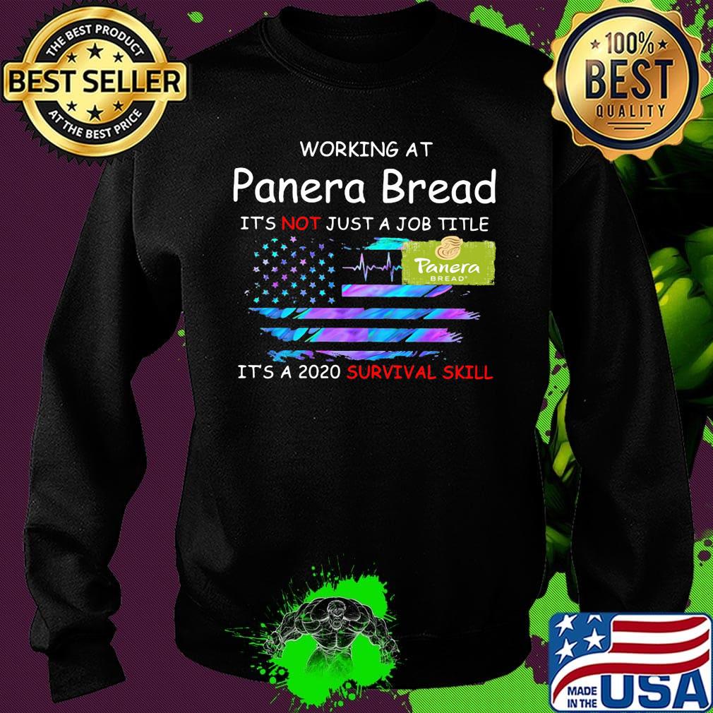 Working at panera bread in the box it's not just a job title it's a 2020 survival skill american flag independence day s Sweater Working at panera bread in the box it's not just a job title it's a 2020 survival skill american flag independence day s Sweater