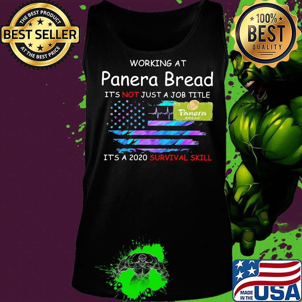 Working at panera bread in the box it's not just a job title it's a 2020 survival skill american flag independence day s Tank top Working at panera bread in the box it's not just a job title it's a 2020 survival skill american flag independence day s Tank top