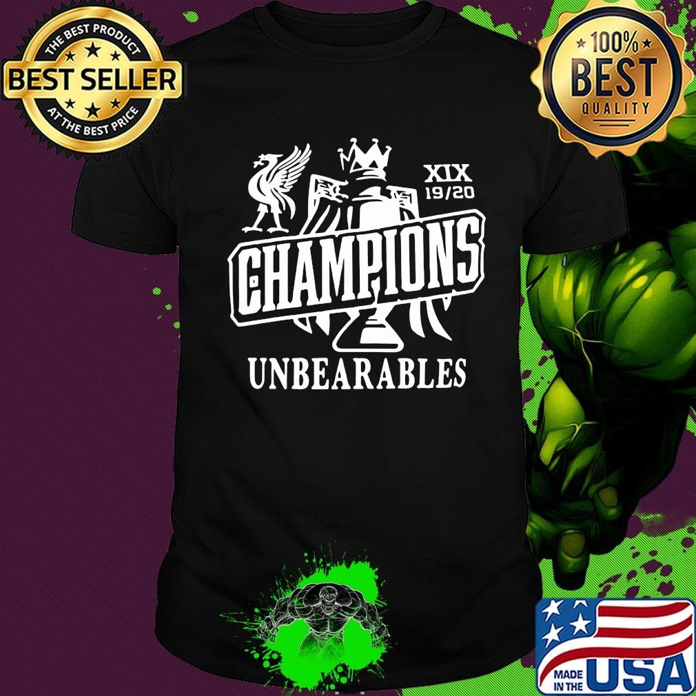 XIX 1920 Champions unbearables shirt XIX 1920 Champions unbearables shirt