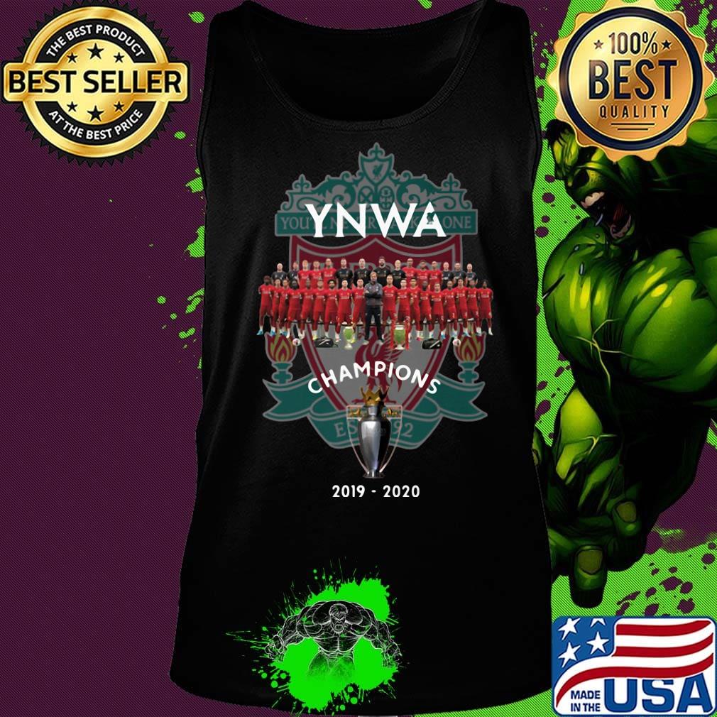 YNWA you'll never walk alone champions 2019-2020 s Tank top YNWA you'll never walk alone champions 2019-2020 s Tank top