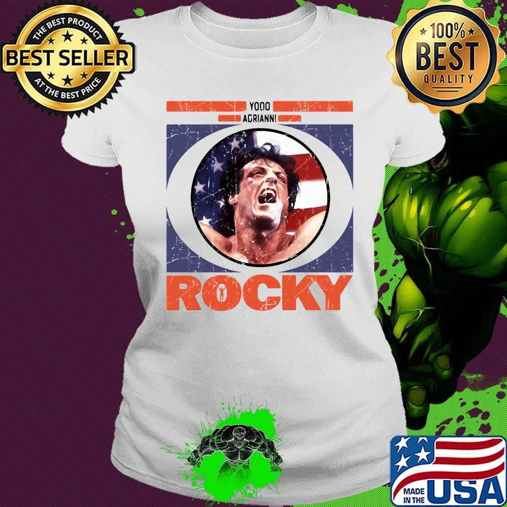 Yoo agrian rocky american hero s Ladies tee Yoo agrian rocky american hero s Ladies tee