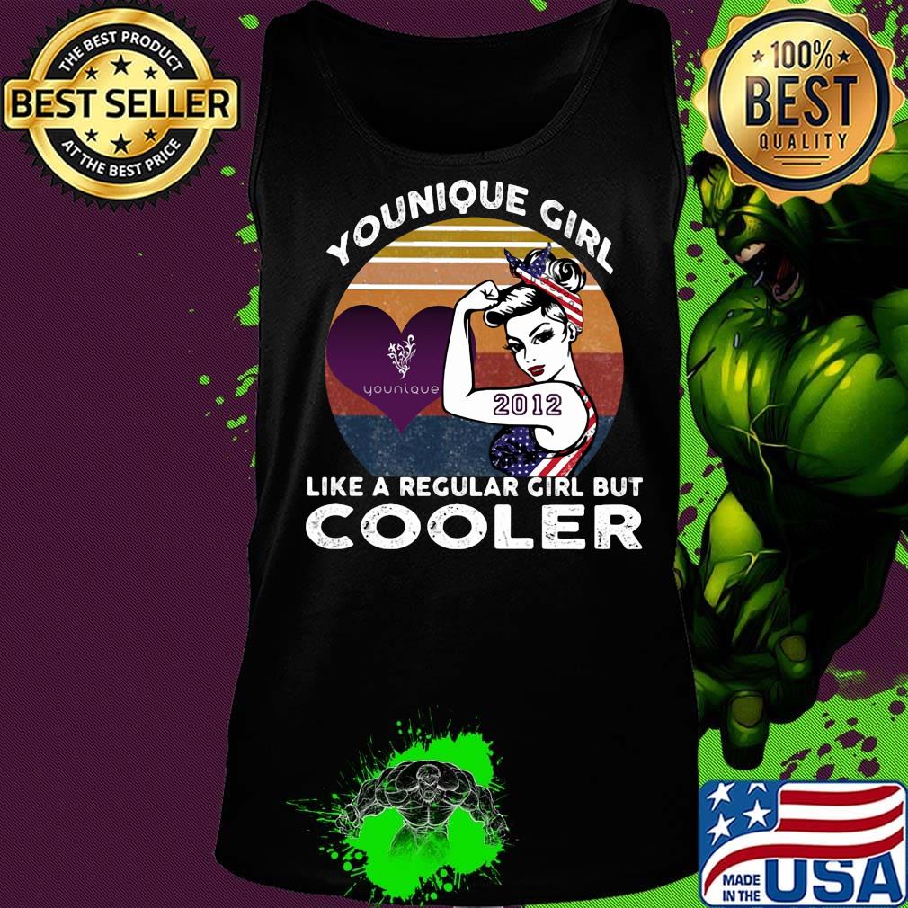 Younique girl like a regular girl but cooler 2012 vintage retro s Tank top Younique girl like a regular girl but cooler 2012 vintage retro s Tank top